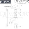 Bristan Pivot 1 Hole Bath Filler Spares